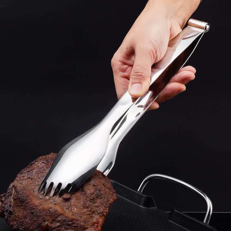 Abdo 304 Stainless Steel Serving Tongs (2-Pack)