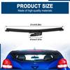 Rear Windshield Wiper Blade Compatible with Hyundai Veloster 2012-2016 Replace OE Number 988112V000-L8 (1 pcs)
