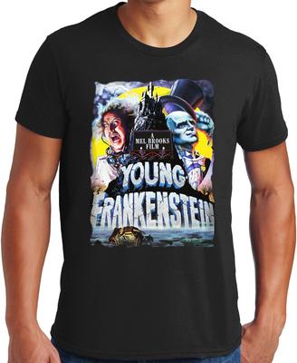 Junger Frankenstein Filmposter T-Shirt Übergröße auch