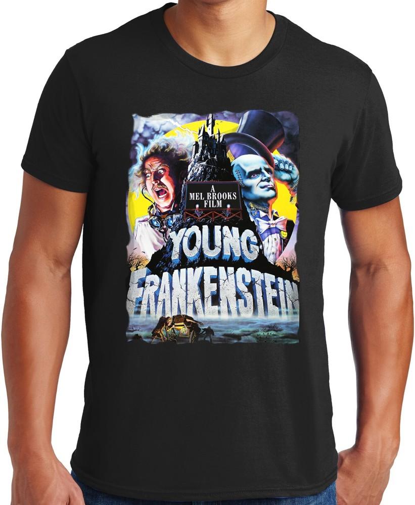 Young Frankenstein Movie Poster T Shirt Big and Tall Too