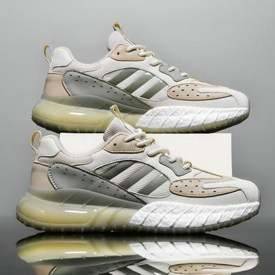 Men's Shock-absorbing Cool Running Shoes Student Running Shoes Sports Platform Shock-absorbing Tide Shoes