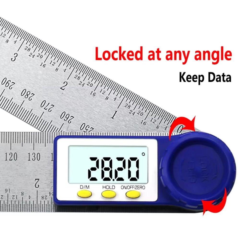Electronic Digital Goniometer Digital Display Angle Finder  Professional Measurement