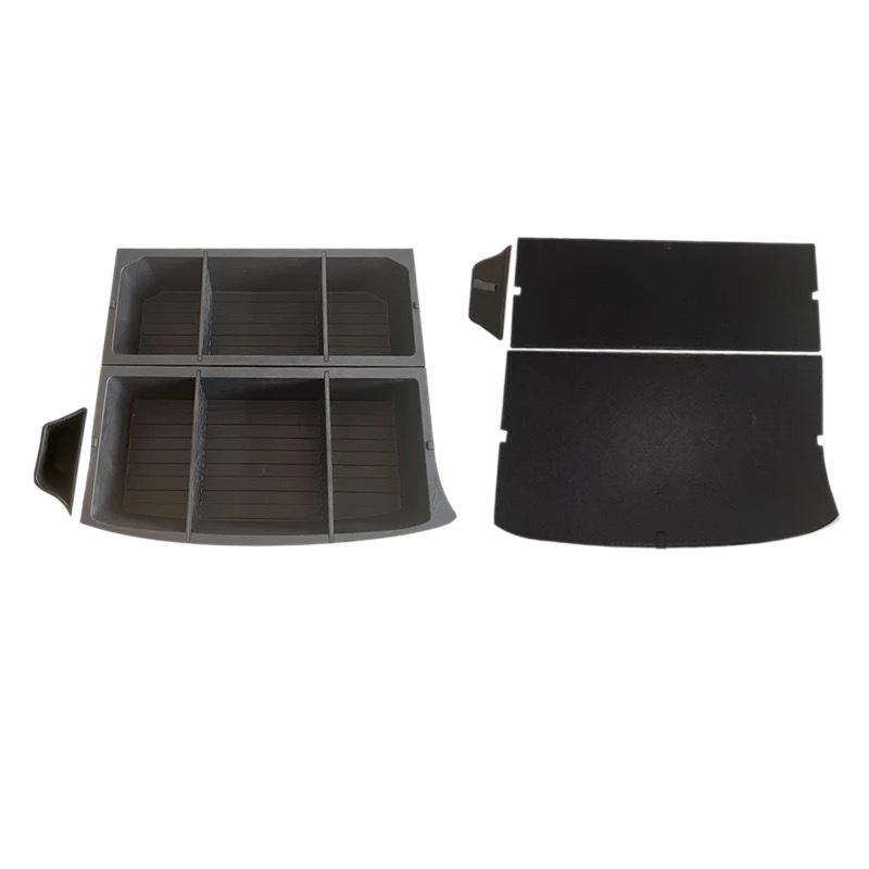 Touareg Sharp Trunk Organizer: Storage Box with Lid & Compartments.