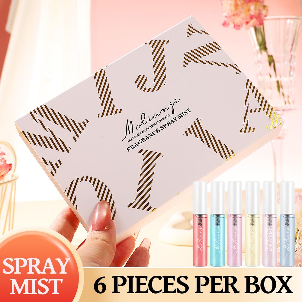 Perfume Gift Set 6-Piece Collection of Long-Lasting Premium Fragrance Sprays - Alcohol-Free 1290₽
