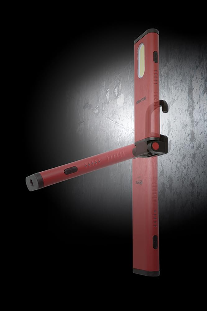 GENTOS LED Work USB Lumens Brightness 4 Hours Runtime Dustproof Water Uses Dedicated Rechargeable Gantz Light, Rechargeable, [830 / / / Resistant],