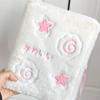 A5 INS 3-inch Small Card Storage Star Pattern Plush Photo Album Binder Photocard Collection Books Loose-leaf Photocard Holder