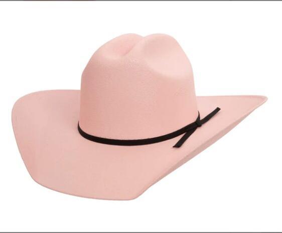 Winter Herbst Western Cowboy Hut Für Frauen Männer 8CM Birm Gentleman Jazz Caps Cowgirl Kirche Hüte sombreros de vaquero