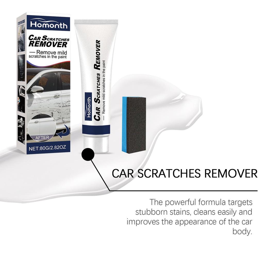 Homonth Car Scratch Repair Agent 20g - Repairs car scratches, polishes and restores car paint, and repairs car scratches and dents.