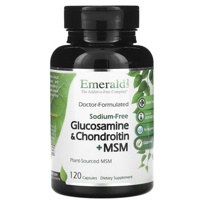 Glucosamine & Chondroitin + Msm, 120 Capsules