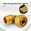 90° Male Thread Elbow Connector for Solar Water Heater/Floor Heating - Copper & Aluminum-Plastic Pipe