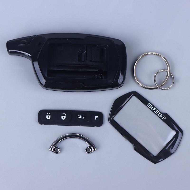940 Gehäuse Schlüsselanhänger Gehäuseabdeckung für 2-Wege Autoalarm Zx-940 Zx-1090 LCD Fernbedienung Schlüssel Zx1090 Zx940