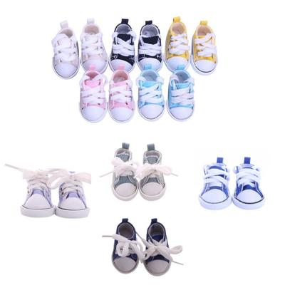 5*3cm Doll Shoes Multi Color Sports Shoes Cartoon Mini Shoes BJD Doll