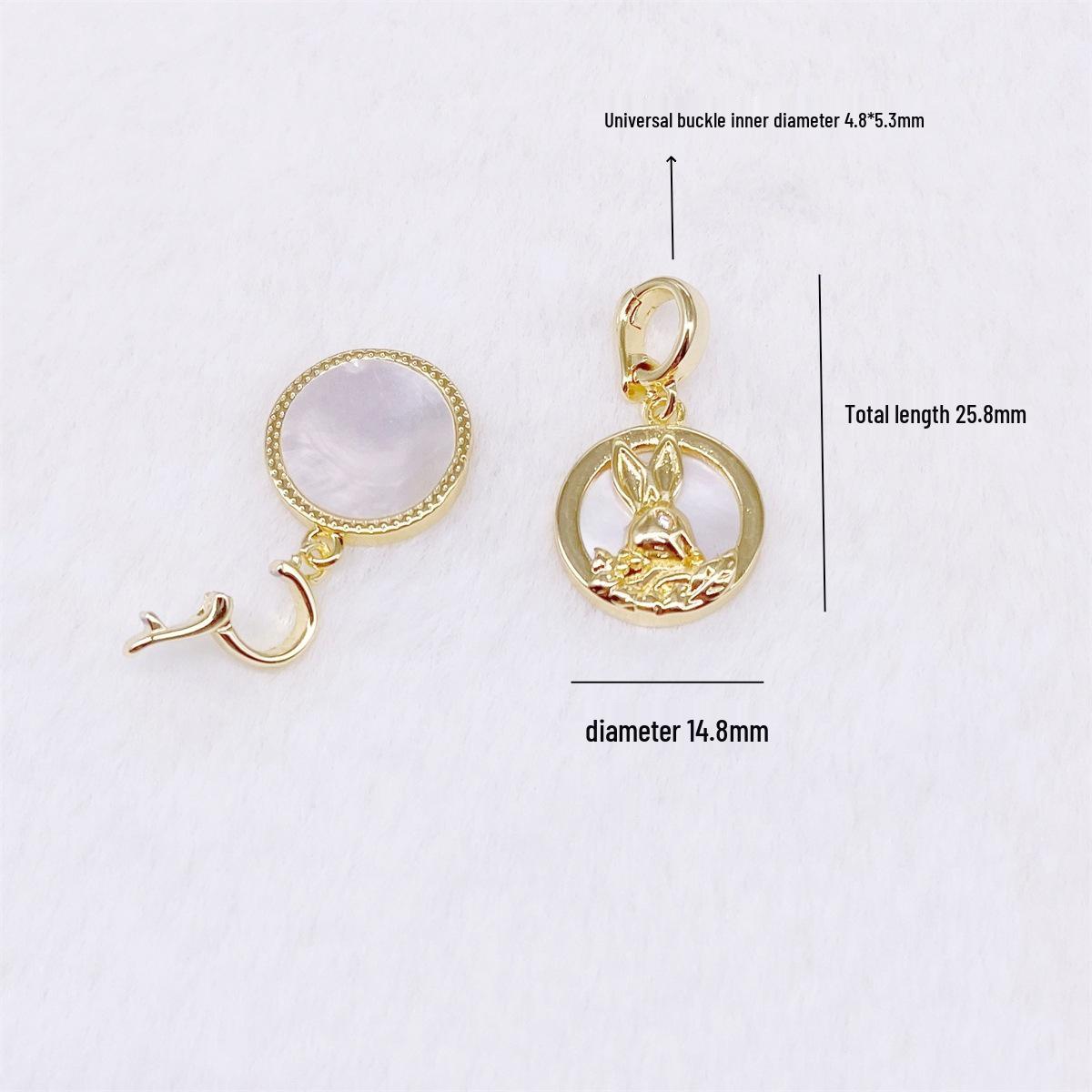 

Эстетичный кулон с пряжкой в виде стрекозы: Украшения из белого перламутра и с покрытием из 18-каратного золота