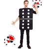Festival Attire Dice Cosplay Costume For Men's Game Role Play Character Dress