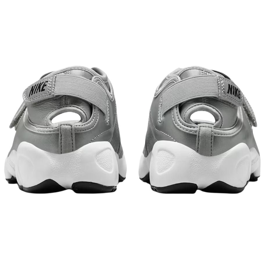 Nike Air Rift Leather Comfortable Versatile Lifestyle Casual Shoes Women Casual Shoes Silver HM5737-003