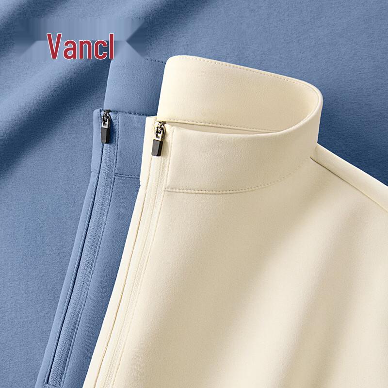 VANCL Men s Quick-Dry Half-Zip Short Sleeve T-Shirt XL