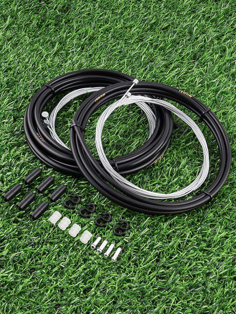 MUQZI Fahrrad Schaltgetriebe Bremskabel Set Übertragungsrohr Kabel Draht Universelles Fahrrad Schalt Bremskabel Kit