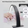 LED Half-Moon Nail Lamp: Curved Eye-Protection Light for Beauty Salons