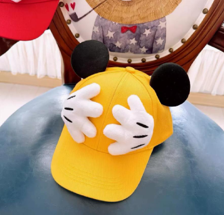 Mickey Hot Sale Parent-Child Anime Children's Baseball Cap Cartoon Big Eared Casual Sports Snapback Hat for Boys and Girls Gift