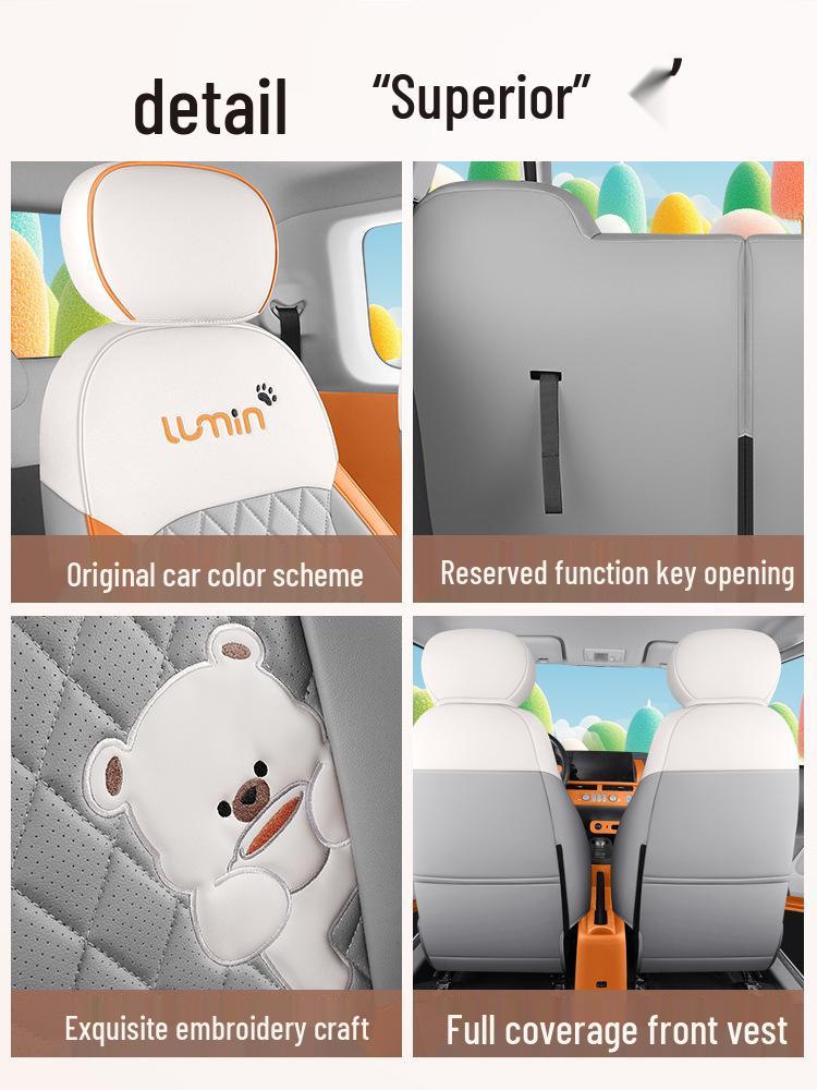 Universal All-Season Seat Covers for Changan Nuo Yumi - Breathable, Full Coverage Cushions.