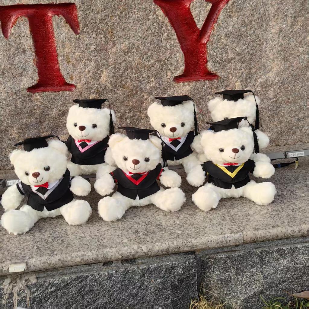 Spielzeug Abschluss Dr. Bärendoll Abschlussbär Schulerinnerungsgeschenk