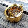 10pcs Marine Pocket Compass Set Survival Hiking Boy Scout Compass