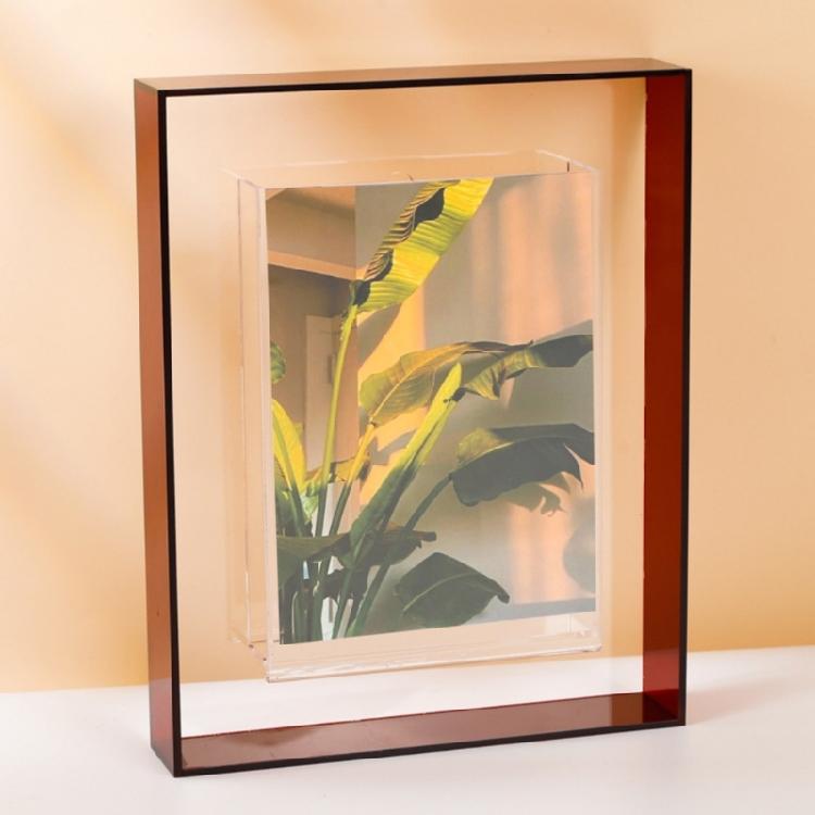1PC Acrylic Picture Frame Photo Holder Photo Poster Desktop Wall Hangings Display