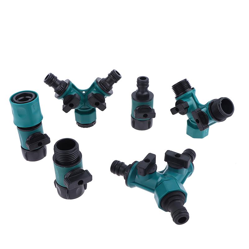 Gartenschlauchverbinder Gartenschlauchverteiler Mit Wasserhahn Bewässerung Absperrung Für Landschaftsbau Blumenpflanzung Bewässerung