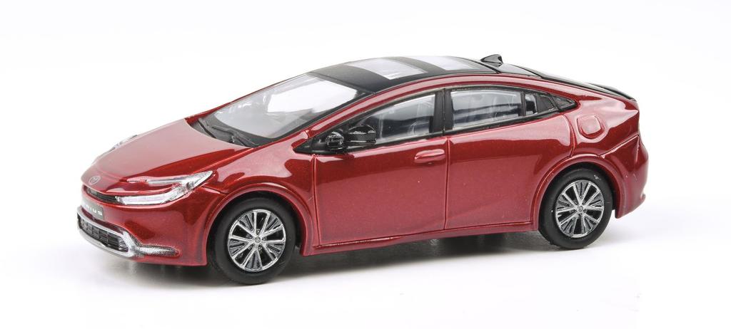JADI B Toyota Prius 23 Supersonic Red RHD scale model PA65603 1/64