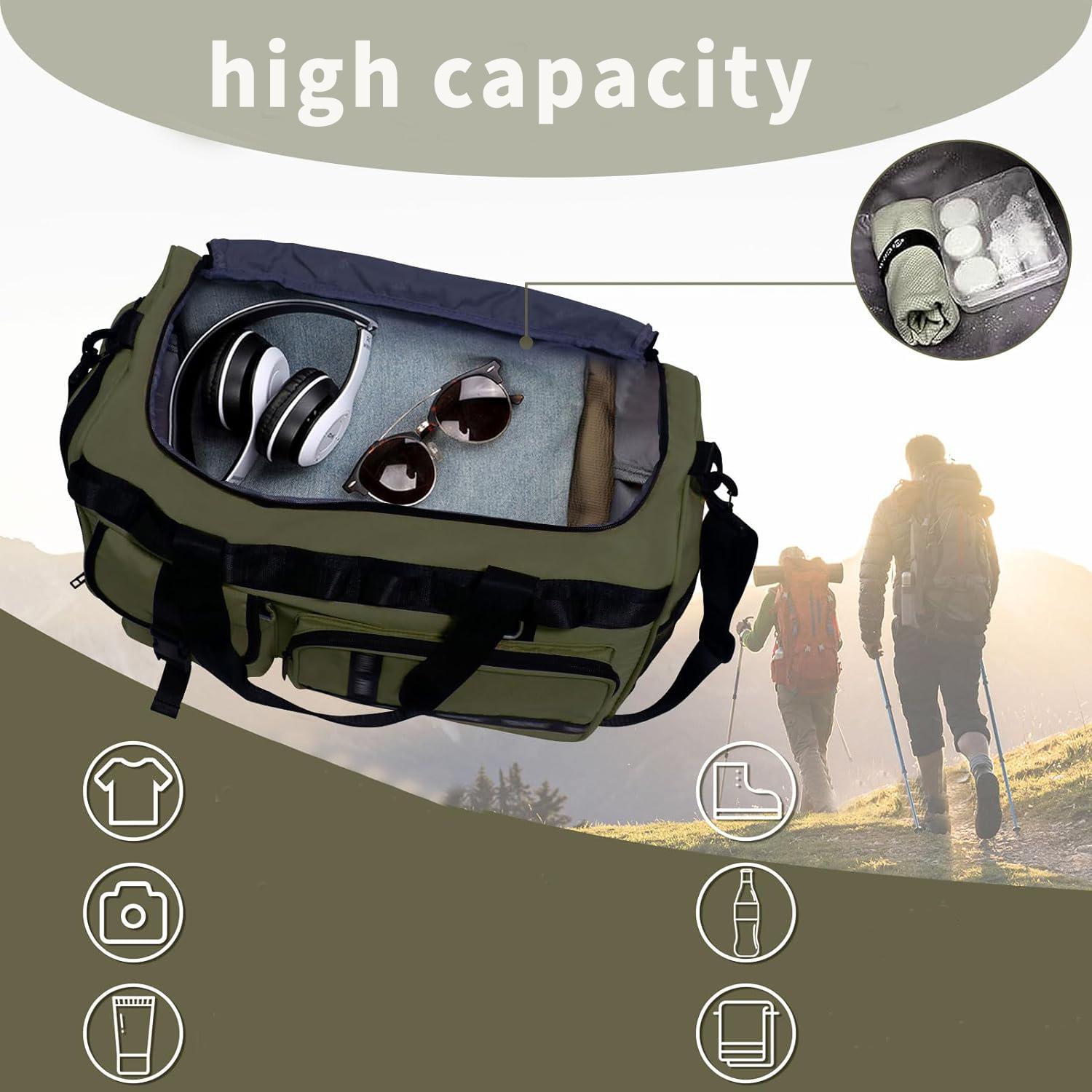 Sac De Sport 35L Sacs De Voyage Pliable,Sac De Sport Homme