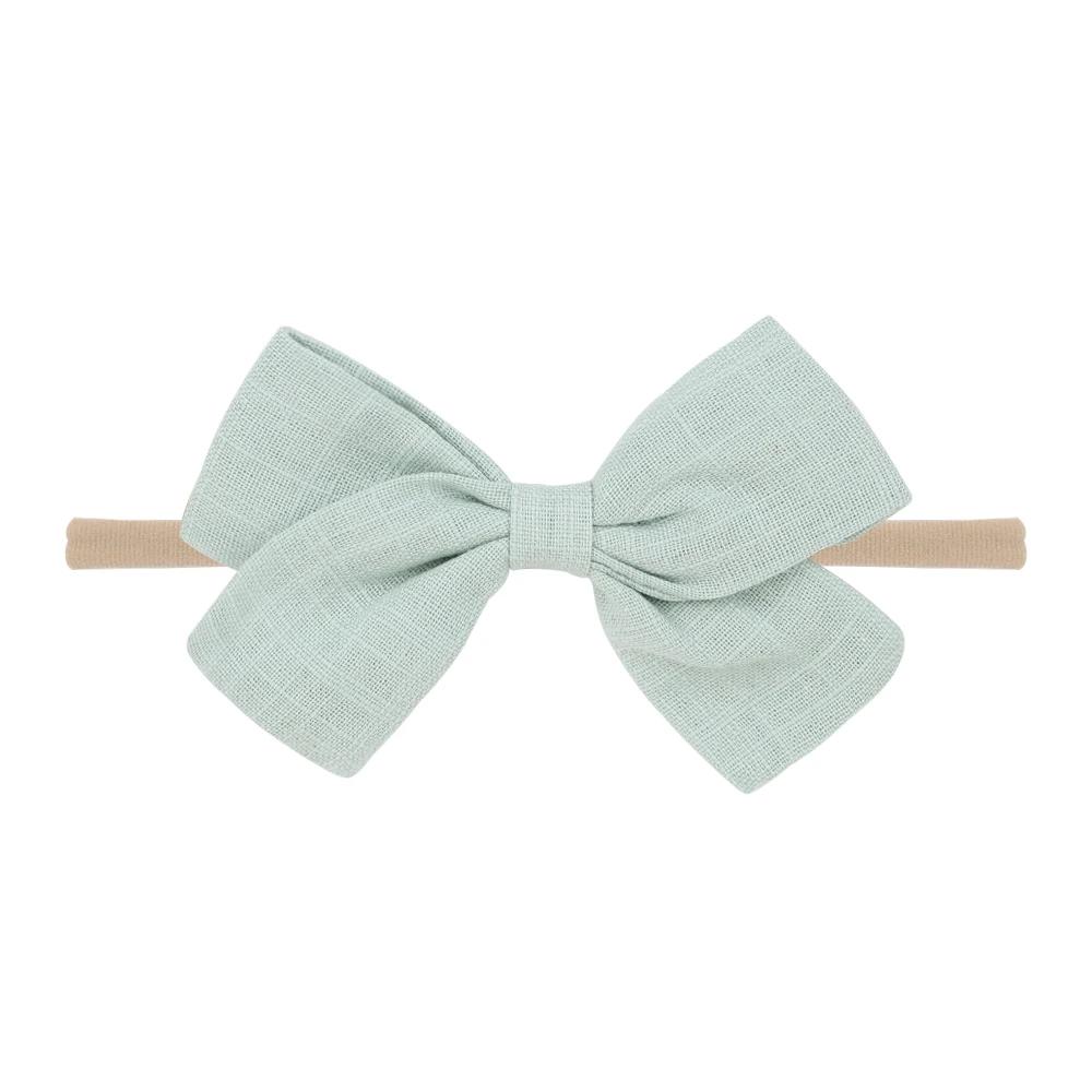 20Color 1Piece Cute Baby Headband Infant Kids Bows Headwear Tiara Gift Toddlers Bandage Newborn Girls Headwrap Hair Accessories