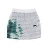 Stussy, Stussy X Nike Logo Estampado Marca Compartida Falda Casual A-Line Mujer Falda Gris DC1089-100