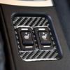 Real Carbon Fiber Car Accessories Seat Heating Switch Panel Cover Soft Sticker For Subaru BRZ Toyota 86 GT86 2017 2018