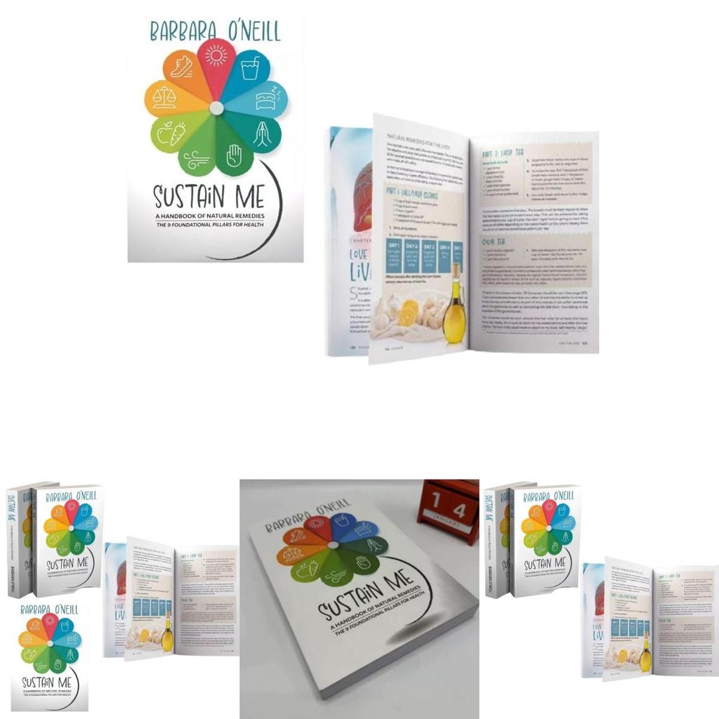 By Sustain Me Barbara Oneill New Book For Guidance Personal Health Living Growth
