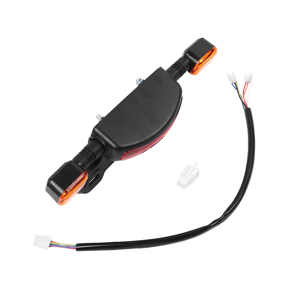 3- In-1 48/60/12V LED Taillight Electric Scooter Turn Signal Light Rear Tail Light Indicator For E- Scooter Brake Light Part