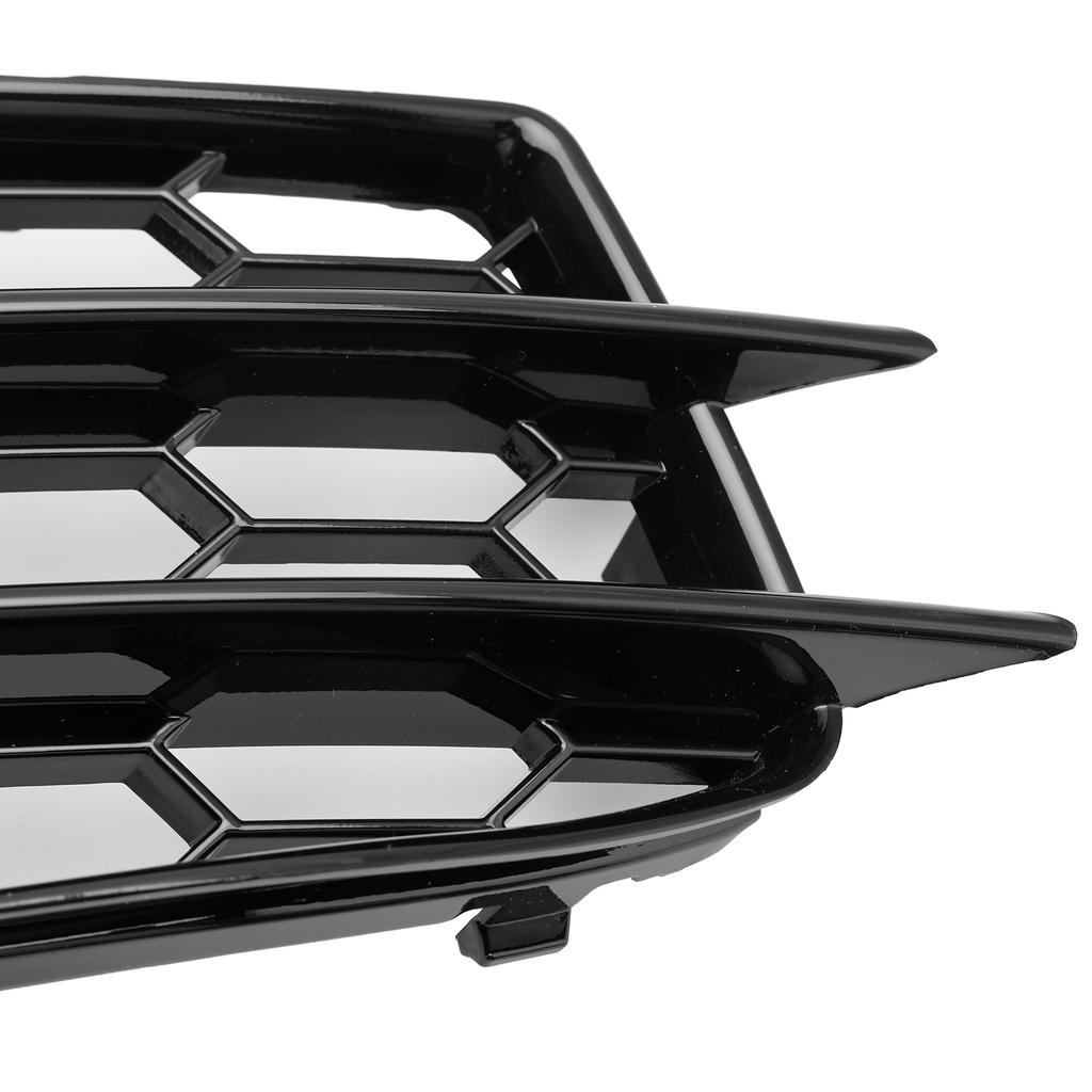 Honeycomb Front Bumper Fog Light Grille Cover Fit A3 8P S-Line 2009-2012