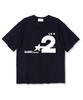 MIDNIGHT12AM Symbol To Wide Short Sleeve T-Shirt Navy