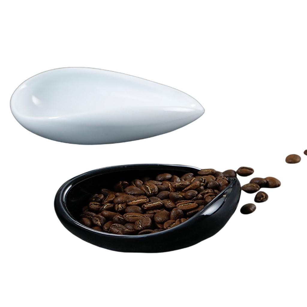 Coffee Bean Dosing Cup Coffee Bar Accessories Single Dose Measuring Tray Coffee Bean Dosing Cup Ceramic Cup