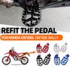 For Honda CRF300L CRF 300 L CRF300 Rally CRF 300L Motorcycle Accessories Footrests Footpeg Foot Pegs Pedals Plate Foot Rests