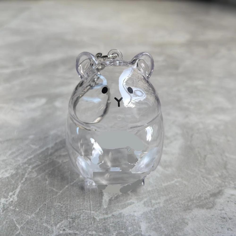 Pet Shaped Hamster Hair Storage Hair Container Pet Hair Memorial Keyring  Backpack