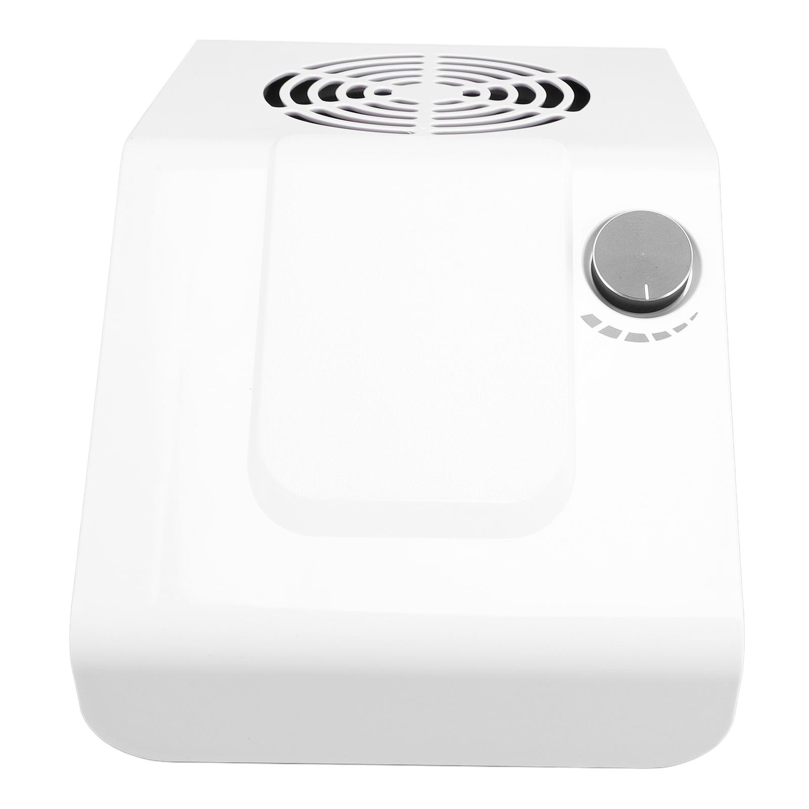 

Пылесос для ногтей 80 Вт, вакуумный, с регулируемой мощностью всасывания, малошумный, электрический пылесборник EU Plug