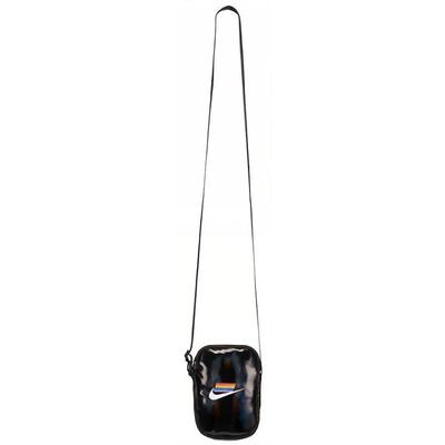 Borsa a Spalla in Poliestere, Borsa a Tracolla Regolare Unisex Nero & Bianco Casual CZ7940-010