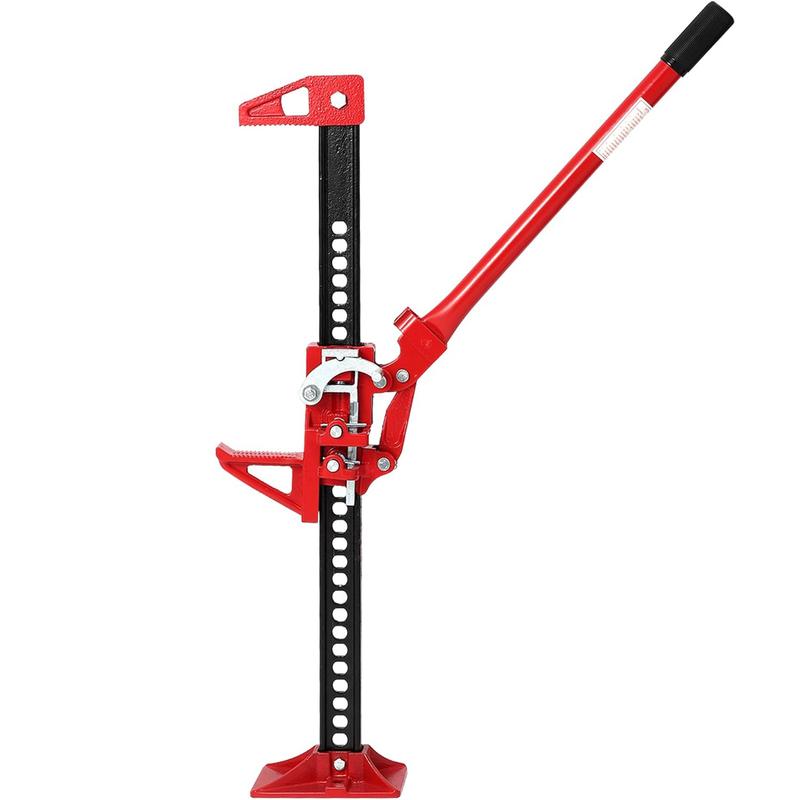 33" Farm Jack 3 Ton Heavy Duty - 7000LB Capacity, Ratcheting Lift 5.12-25.39", Hi Lift Jack Off Road for Truck SUV Tractor