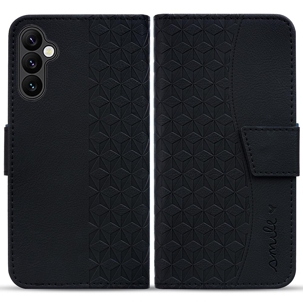 For Samsung Galaxy S24 FE Case Rhombus Pattern Leather Wallet Phone Cover