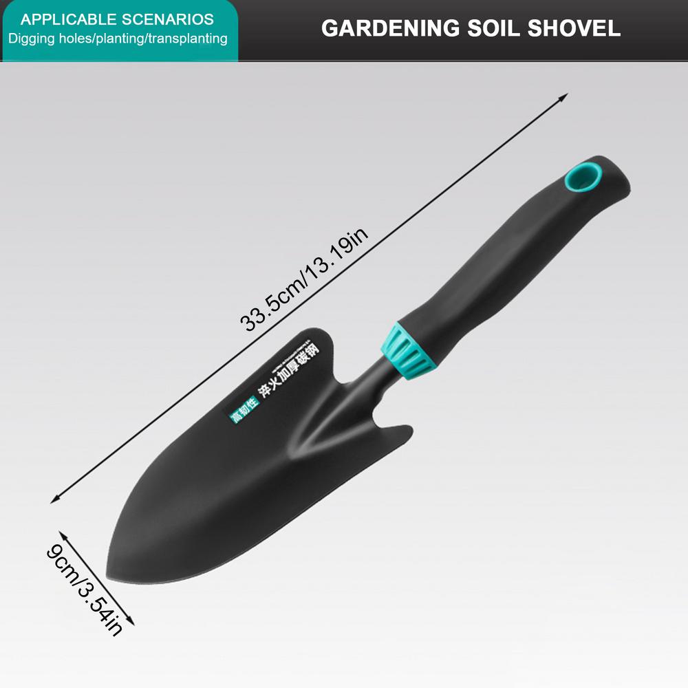 4pcs Garden Trowels Hand Tool Small Planting Shovel Set Greenhouse Flower Transplant Spade Digging Rake For Backpacking Supplies