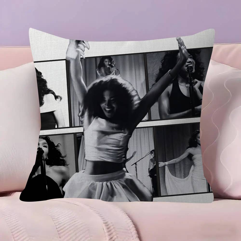 Singer Olivia album Dean  Pillow Gift Home Office Decoration Bedroom Sofa Car Cushion Cover case 45x45