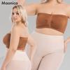Europeisk Storlek Stor Storlek Enradig Underkläder Bröststöd Bröstknäppta Linnen Tunna Andningsbara Underkläder för Kvinnor