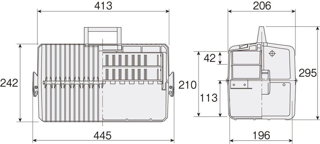 HOZAN Tool Box B-56-B