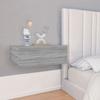 VidaXL Floating Bedside Table Sonoma Grey 40x30x15 Cm815284