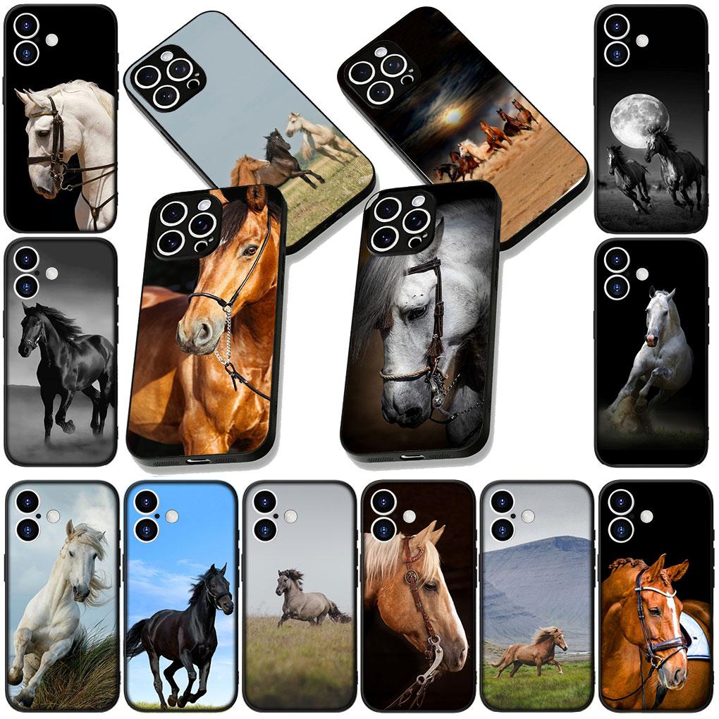 Running Wild And Free Horse Phone Cover for Motorola Moto G86 G14 G35 G34 G45 G55 G64 G75 G85 G24 G15 G54 G57 Power Soft Case